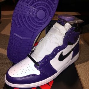 Nike Air Jordan 1 Court Purple